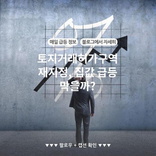 토지거래허가구역 재지정, 집값 급등 막을까?