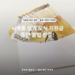 시애틀 성역 도시 지원금 중단 불법 판결!