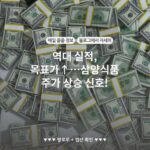 역대 실적, 목표가↑…삼양식품 주가 상승 신호!