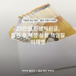 25만원 민생지원금, 집권 후 재정 상황 책임질 이재명