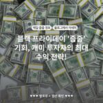 블랙 프라이데이 '줍줍' 기회, 개미 투자자의 최대 수익 전략!