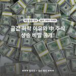 금값 하락 이유와 中 주식 상승 비밀 공개!